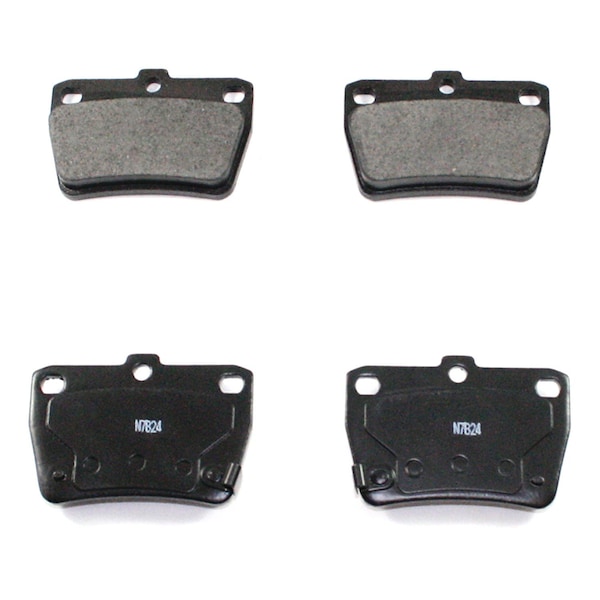Pronto Dura Ceramic Brake Pads Rear, Bp1051C BP1051C - main